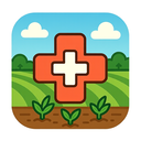 icon_agriculture_medical_cross_cartoon icon preview