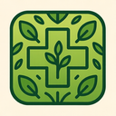 icon_agriculture_medical_cross_organic_pattern icon preview