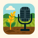 icon_agriculture_microphone_flat_design icon preview