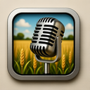 icon_agriculture_microphone_metallic icon preview