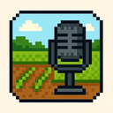icon_agriculture_microphone_pixel_art icon preview