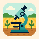 icon_agriculture_microscope_flat_pastel icon preview