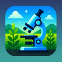 icon_agriculture_microscope_futuristic icon preview