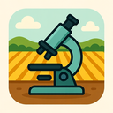 icon_agriculture_microscope_iconic icon preview