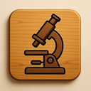 icon_agriculture_microscope_wooden icon preview
