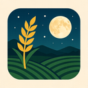 icon_agriculture_moon_elegant icon preview