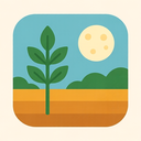 icon_agriculture_moon_flat_pastel icon preview