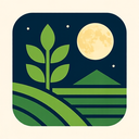 icon_agriculture_moon_geometric icon preview