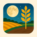 icon_agriculture_moon_iconic icon preview