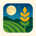 icon_agriculture_moon_modern icon preview