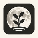icon_agriculture_moon_monochrome icon preview
