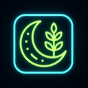icon_agriculture_moon_neon icon preview