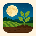 icon_agriculture_moon_organic icon preview