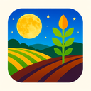 icon_agriculture_moon_vibrant_colors icon preview