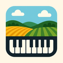 icon_agriculture_piano_flat_design icon preview