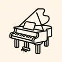 icon_agriculture_piano_line_art icon preview