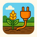 icon_agriculture_plug_cartoon icon preview