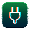 icon_agriculture_plug_digital_glitch icon preview