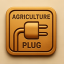 icon_agriculture_plug_embossed icon preview