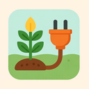icon_agriculture_plug_flat_pastel icon preview