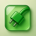 icon_agriculture_plug_glassy icon preview