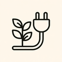 icon_agriculture_plug_minimal_outline icon preview