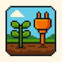 icon_agriculture_plug_pixel_art icon preview