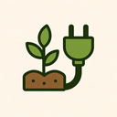 icon_agriculture_plug_simplified icon preview