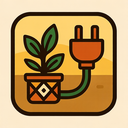 icon_agriculture_plug_tribal icon preview