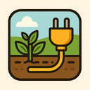 icon_agriculture_plug_vector icon preview