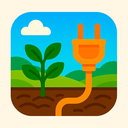 icon_agriculture_plug_vibrant_colors icon preview