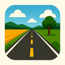 icon_agriculture_road_bold icon preview