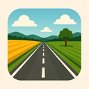 icon_agriculture_road_elegant icon preview