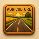 icon_agriculture_road_embossed icon preview