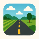 icon_agriculture_road_geometric icon preview