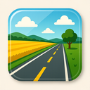 icon_agriculture_road_glassy icon preview