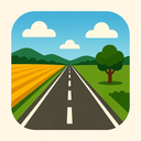 icon_agriculture_road_iconic icon preview