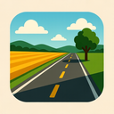 icon_agriculture_road_shadow_effect icon preview