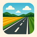 icon_agriculture_road_sharp_edges icon preview