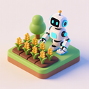 icon_agriculture_robot_3d_isometric icon preview
