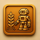 icon_agriculture_robot_embossed icon preview