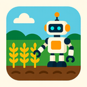 icon_agriculture_robot_flat_design icon preview