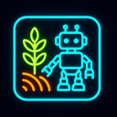 icon_agriculture_robot_neon icon preview