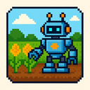 icon_agriculture_robot_pixel_art icon preview