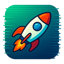 icon_agriculture_rocket_digital_glitch icon preview