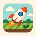 icon_agriculture_rocket_flat_pastel icon preview