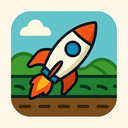 icon_agriculture_rocket_geometric icon preview