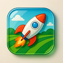 icon_agriculture_rocket_glassy icon preview