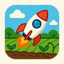 icon_agriculture_rocket_playful icon preview