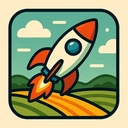 icon_agriculture_rocket_retro icon preview